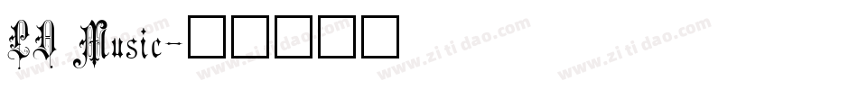 LD Music字体转换